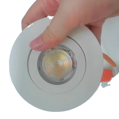 홈 오피스 5W 360D 빔 앵글 80 Ra CRI 및 매끄러운 LED 디자인과 함께 LED 다운라이트