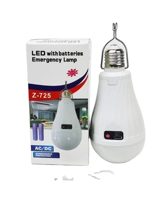 AC/DC 15W USB 실내 E27/B22 재충전 가능한 LED 비상 전구 실내용