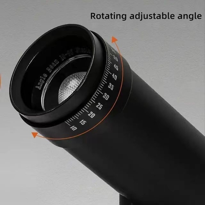 90 Ra 1CCT 내장 드라이버 반등 10-60도 확대 가능한 렌즈 LED 초점 조명 트랙 조명 0.8kg