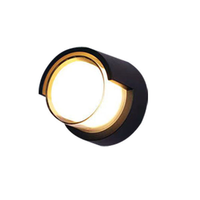원형 및 사각형 벽 야외 IP65 LED 정원 램프 10W 15W 에너지 절약 조명