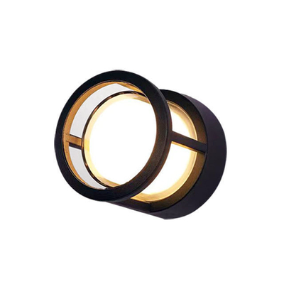 원형 및 사각형 벽 야외 IP65 LED 정원 램프 10W 15W 에너지 절약 조명