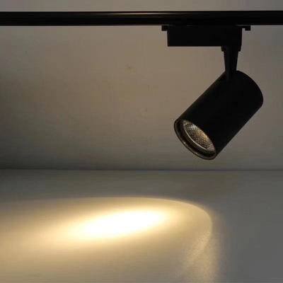 10W 4단계 와이어 조절 가능한 COB 스팟 미니 레일 LED 트랙 라이트 현대 디자인