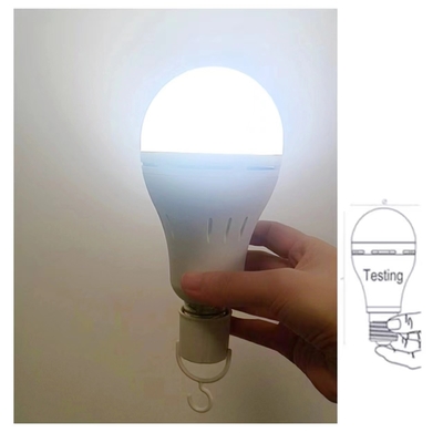 리?? 이온 재충전 배터리 LED 전구 12W E27 B22 비상 및 건강한 사용을 위해