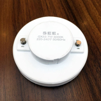 사용자 정의 Gx53 LED 다운라이트 IP40 등급 및 800lm / w 효율