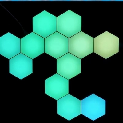 LED 모듈형 야간 조명 크리에이티브 터치 램프