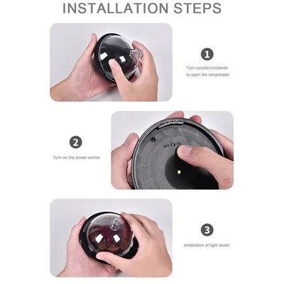 1W 고 밝기 LED 정원 거리 조명 장판 톱 램프와 CRI Ra 70