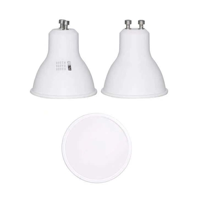 6W GU10 LED 스포트라이트 램프 120도 반사각과 30000시간 작동시간