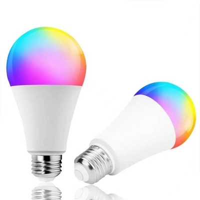 15000 시간 작동 시간 Tuya 스마트 LED 전구 다채로운 RGBCW 및 BT 제어