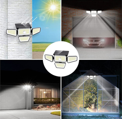 270 LED 방수 LED 모션 센서 태양 벽등 방수 및 설치가 쉽습니다