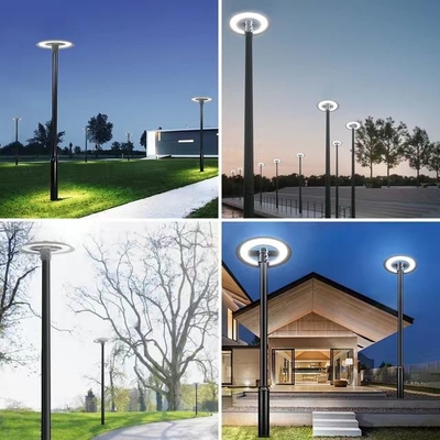 높은 밝기 50W / 100W / 150W LED 정원 거리 조명 줄기 도로용 톱 램프