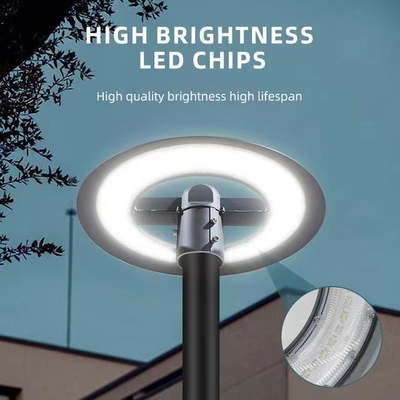 50W/100W/150W LED 정원 거리 조명 높은 밝기 다이 캐스팅 컬럼 톱 램프