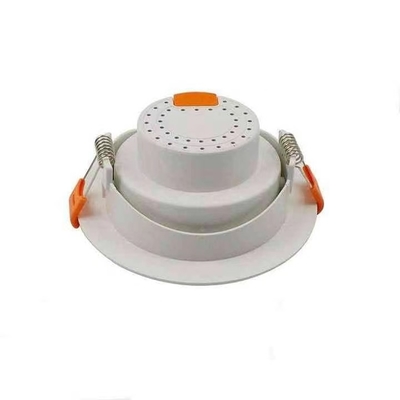 5W 라운드 LED 다운라이트 천장 스팟 3000K/4000K/6000K 알루미늄 PC 첨단 기술