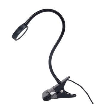 DIY 450lm 맞춤형 잠자리 읽기 360도 유연한 거위 작은 LED 책상 램프