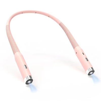 제어 모드 스위치 제어 LED 휴대용 유연한 목 매달림 충전 책 라이트 DIY