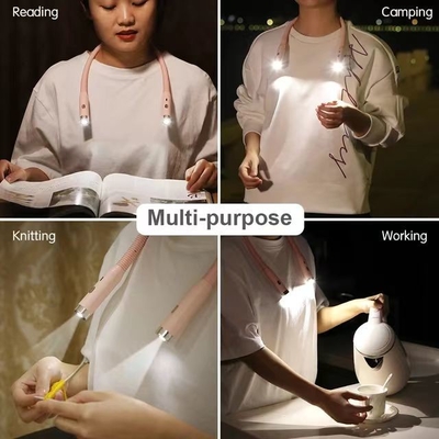 조정 가능한 목 LED 책등 가볍게 읽기 및 눈 보호 0.15kg 제품 무게