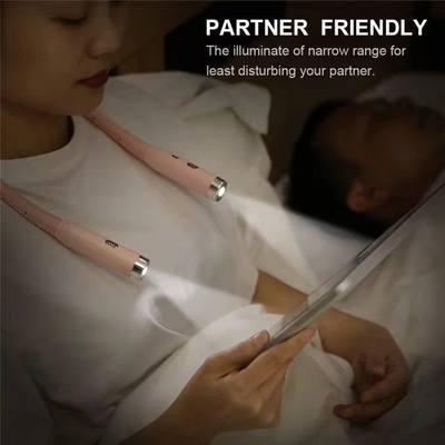 조정 가능한 목 LED 책등 가볍게 읽기 및 눈 보호 0.15kg 제품 무게