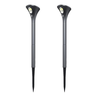 106*618.5mm 태양 정원 정원 LED 잔디 램프 외부 통로 조명 내구성