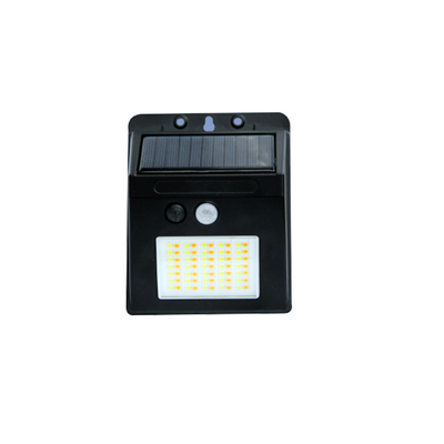 30000 시간 작동 수명 400lm 0.5W / 1.5W / 3W LED 태양 센서 정원 벽등