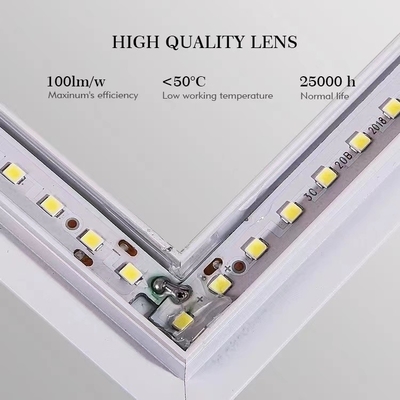 홈 오피스 알루미늄 합금 재료로 40W 접이성 60 * 60cm LED 패널 라이트 프레임