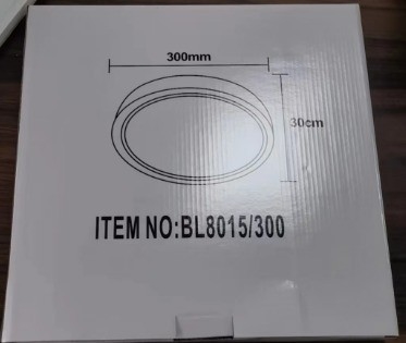 스마트 센서 제어 CCT 마이크로 웨이브 센서 실내 램프 30*3cm 오피스용 천장등