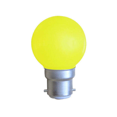 빛 및 유리 재료 디자인을위한 다채로운 LED 전구 1W 2W G45 골프 E14 B22 E27
