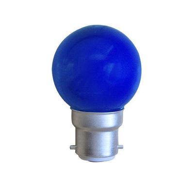 빛 및 유리 재료 디자인을위한 다채로운 LED 전구 1W 2W G45 골프 E14 B22 E27
