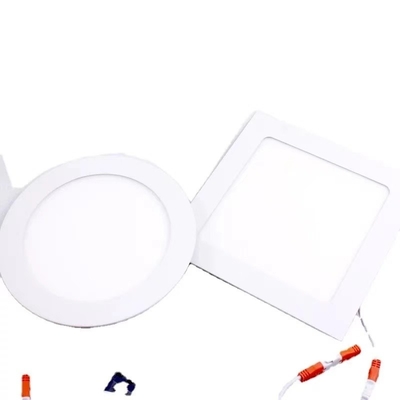 수명 시간 15000 AC 85-265V 6W 12W 18W 24W 슬림 원형 및 사각형 LED 패널 라이트