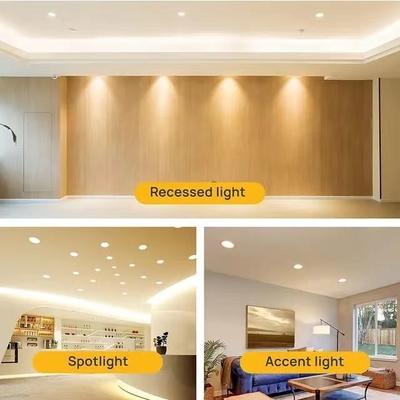 트리아크 디메이블 LED 전구 AC220-240V4W5W6W SMD2835 2200K-2700K 36도 GU10 LED 스팟 라이트