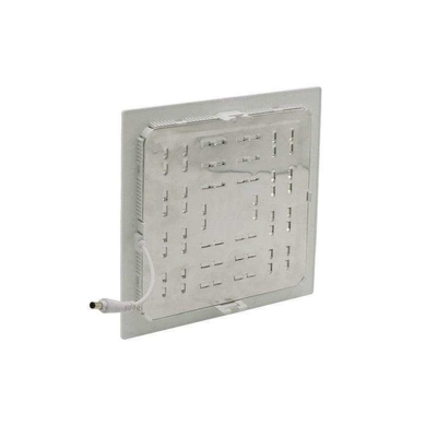 알루미늄 36w 48w 54w LED 600x600 평면 평면 슬림 LED 백라이트 패널 빛 렌즈 2-