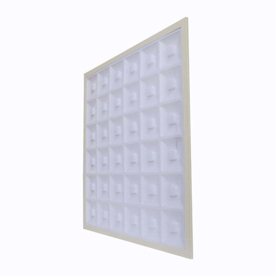 42W Recessed Square 600x600 백글리트 그릴 LED 라이트 패널 4100K CCT 현대 디자인