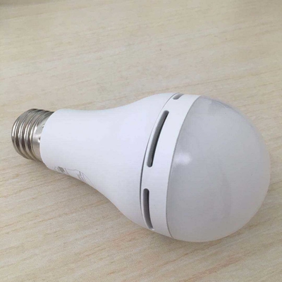재충전 가능한 7w E27 B22 LED 전구 램프 6000K 낮 빛 경보에서 비상 조명을 위해