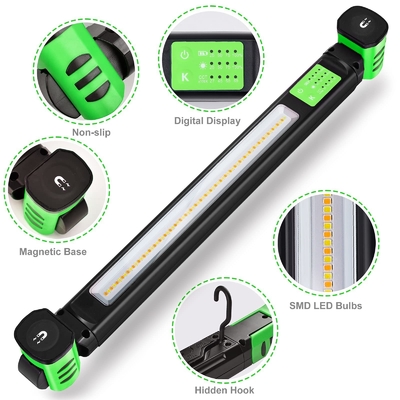IP80 LED 작업등 1600 루멘 듀얼 컬러 온도 360도 자기 및 호크