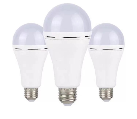 램프 빛 효율 85lm/w 비상 재충전 가능한 LED 전구 B22 E27 12W 1000lm