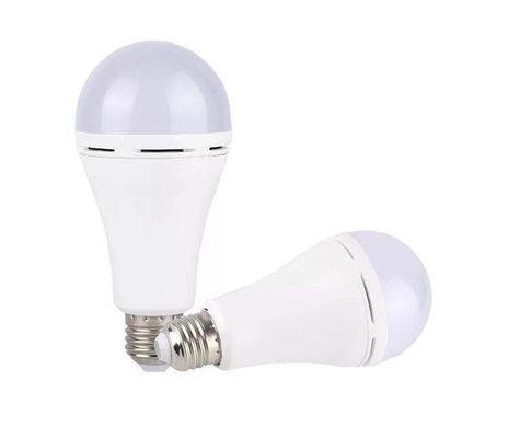 램프 빛 효율 85lm/w 비상 재충전 가능한 LED 전구 B22 E27 12W 1000lm