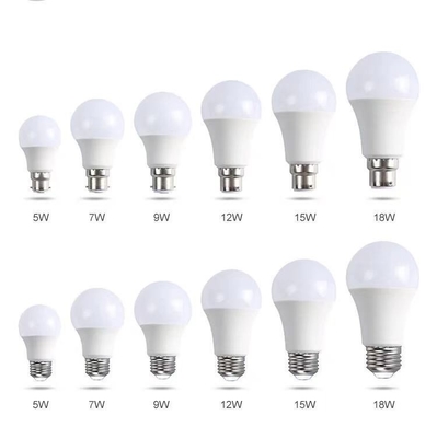 10W/12W 디메이블 A19/A60 E27/B22 Led 전구 2700K 6500K 작업 온도 -10 50C