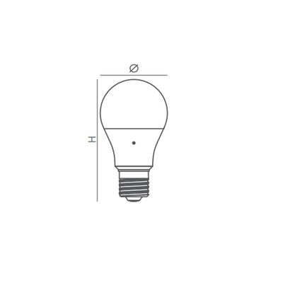 조명 및 회로 설계 DC12V 2W 4W 5W A60 LED 태양 전지 E27/B22 베이스