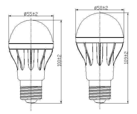 실내 LED 램프 5w 7w 스틱 디자인과 번거로움 없는 LED 광원