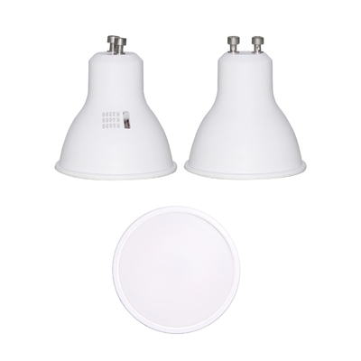 CRI 80 6W 120D GU10 다중 CCT 선택 3000K/4000K/6500K