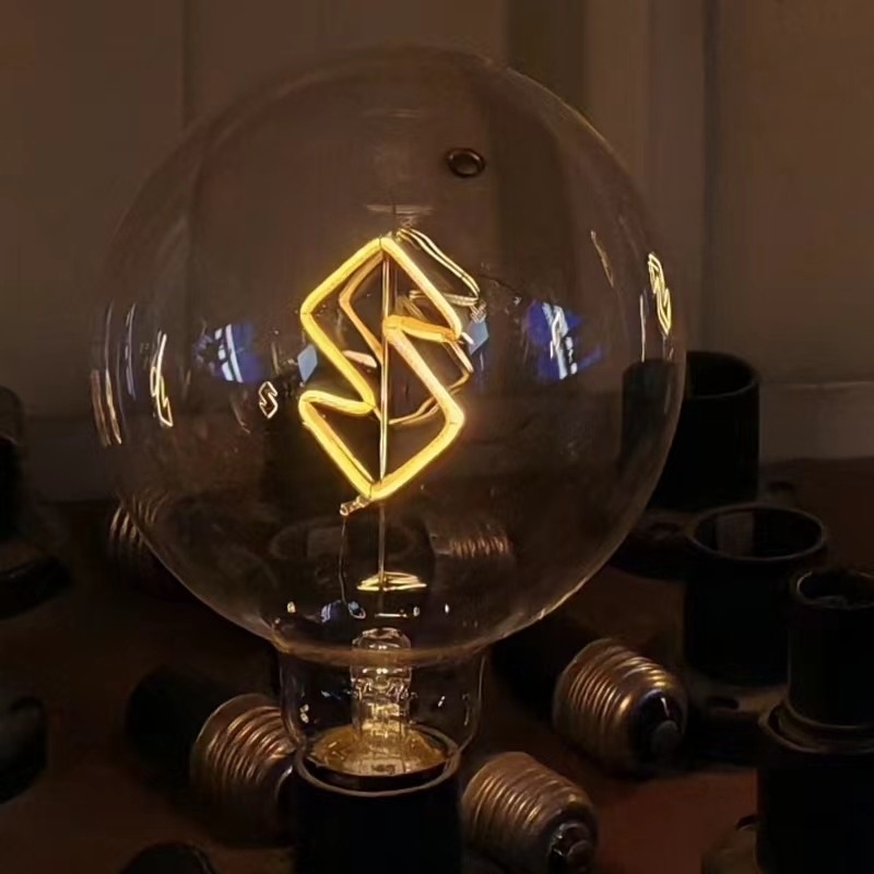 GLOBE G125 시리즈 LED 장식용 에디슨 전구