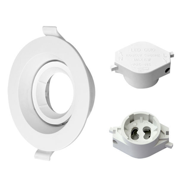 현대적인 디자인 LED 광원 아래 빛 프레임 조정 가능한 빔 각도와 GU10 홀더