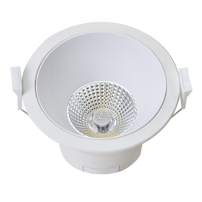 긴 수명 9W 0.6mm COB 임베디드 LED 다운라이트 현대 디자인 3.5인치 케이블