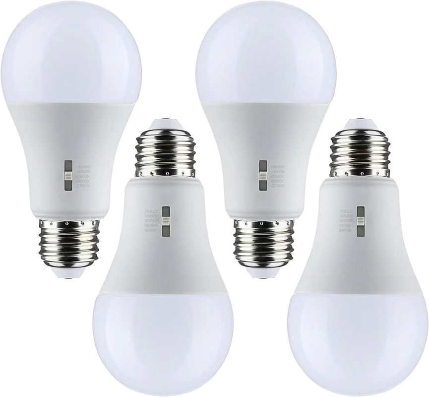 15000시간 작동 기간 A60 E26 E27 10W 1100 루멘스 2700-6500K 낮 5CCT LED 전구