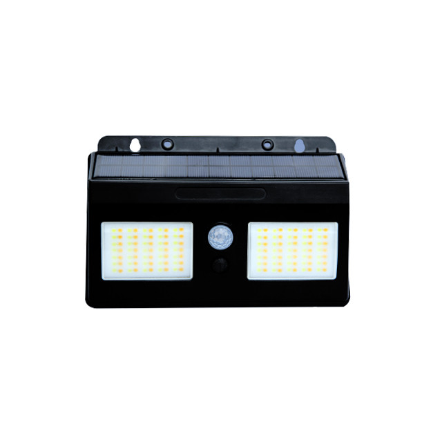 30000 시간 작동 수명 400lm 0.5W / 1.5W / 3W LED 태양 센서 정원 벽등