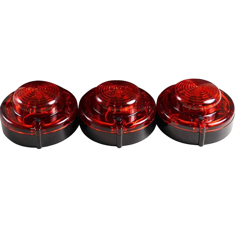 2 LED 충돌 방지 교통 안전 플래시 라이트 오토바이 야간 비행 조명