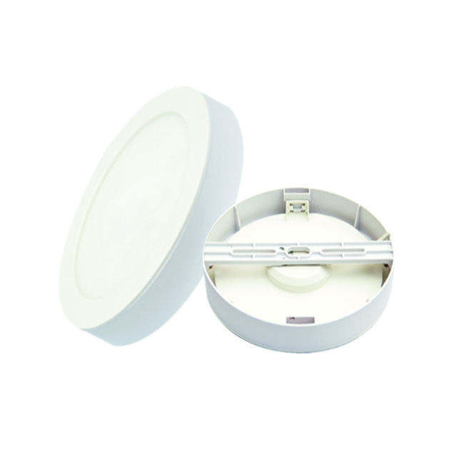 분리 가능한 프레임 LED 원형 표면 마운트 라이트 패널 6w 9w 12w 16w 18w 천장 LED
