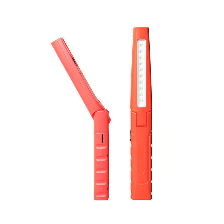 80lm/w 밝은 LED 램프와 USB 재충전 가능한 디자인으로 디메이블 자석 작업 조명