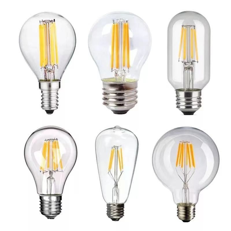 입력 전압 85-265V E27/B22 4W 6W 8W 80 Ra의 빈티지 에디슨 LED 필라멘트 전구