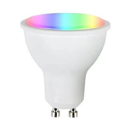 CE UKCA 인증 5W 120D 스마트 와이파이 APP 음성 제어 GU10/MR16 LED 스팟 라이트 호텔